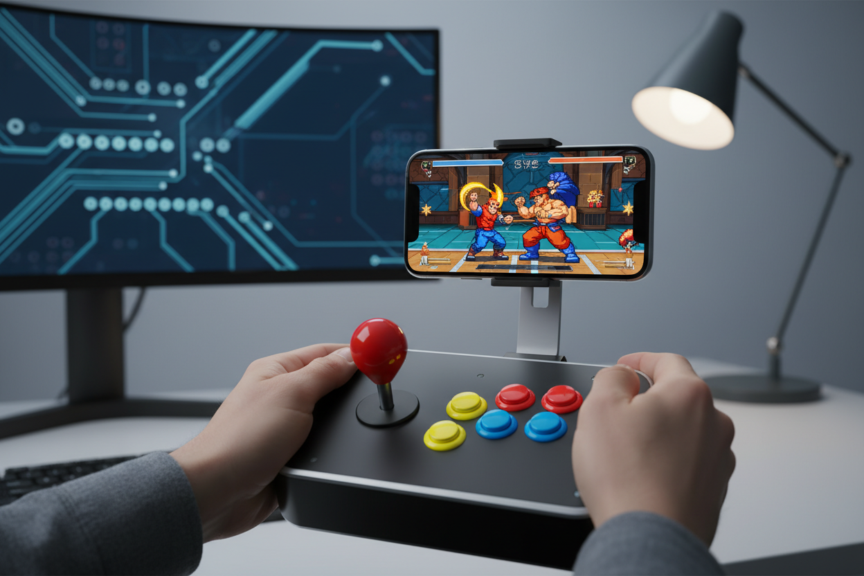 Waarom een arcade joystick de smartphone-game-ervaring verbetert