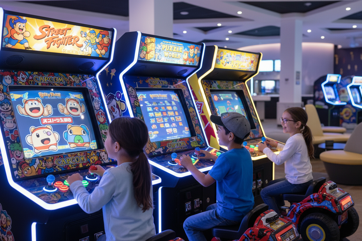 Capcom arcade: top 3 games voor kinderen om te proberen