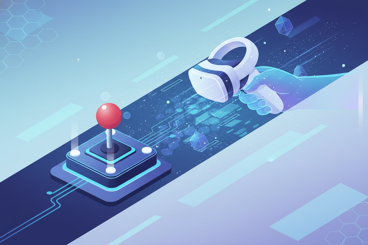De evolutie van de arcade joystick in de vr wereld