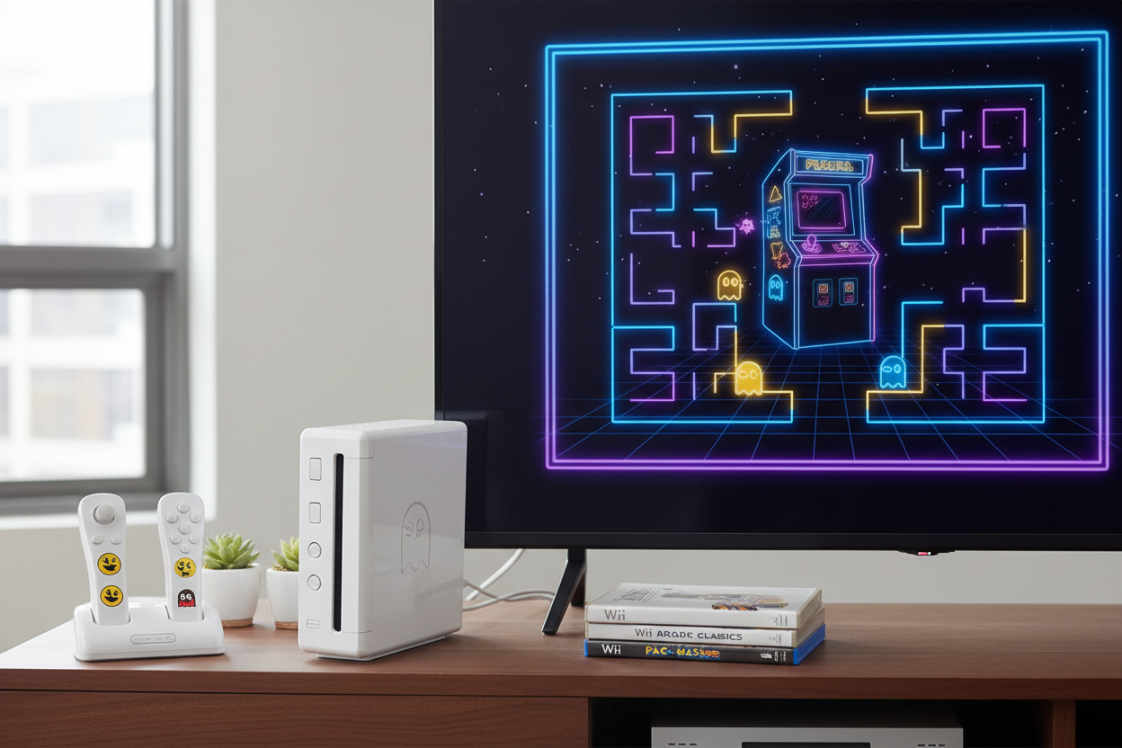 Wii's ultieme arcade pacman ervaring