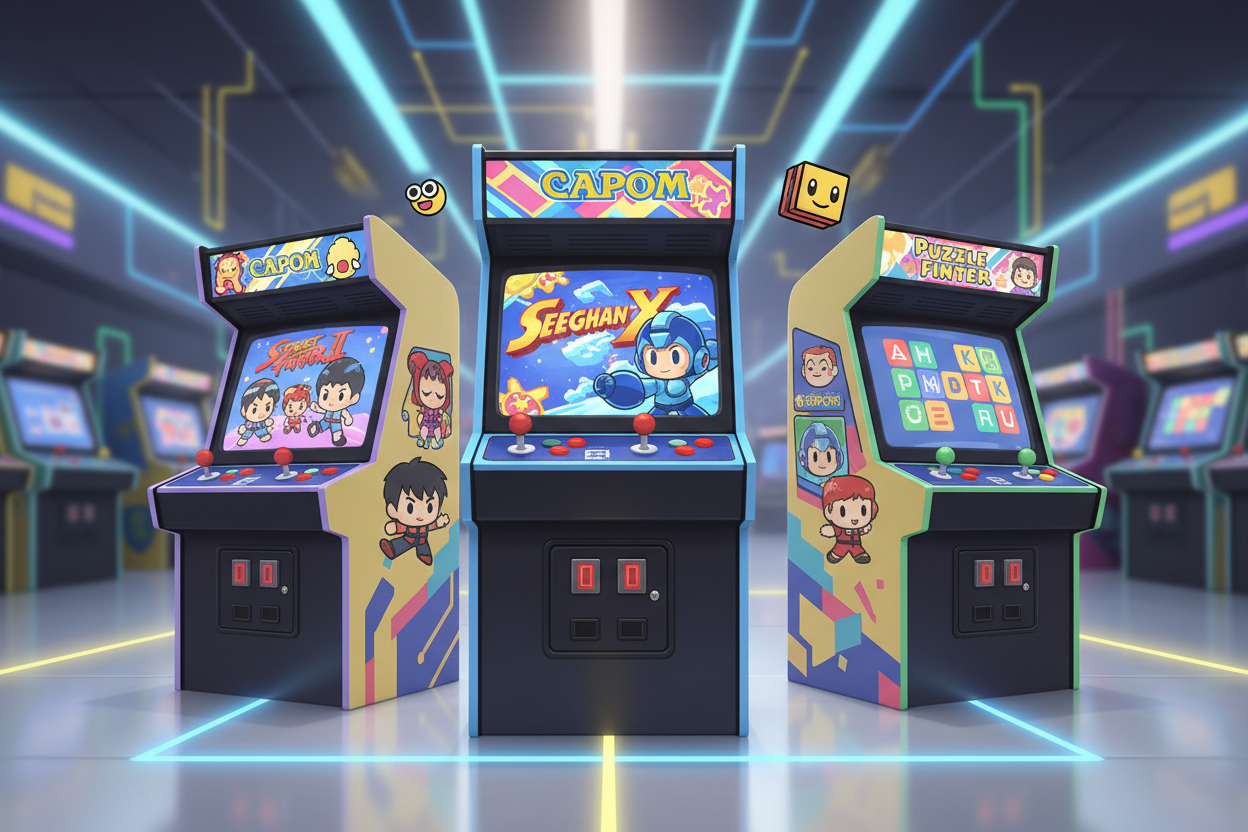 Capcom arcade: top 3 games voor kinderen om te proberen