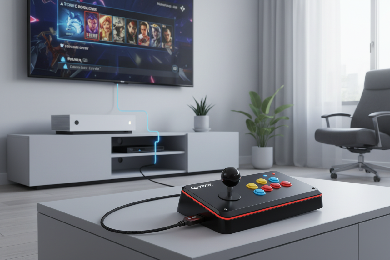 Hoe gebruik je een arcade joystick met je xbox