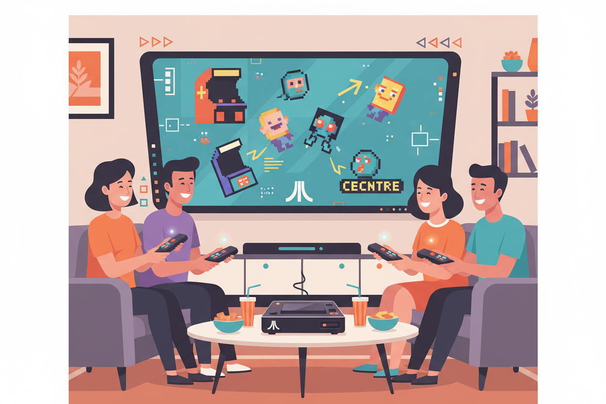 Atari mini: de beste sociale spellen voor retro-liefhebbers
