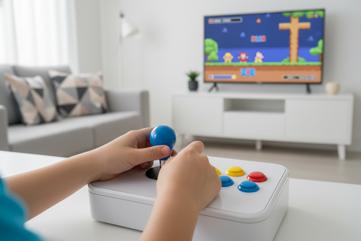 Hoe kies je de beste arcade joystick voor kinderen?